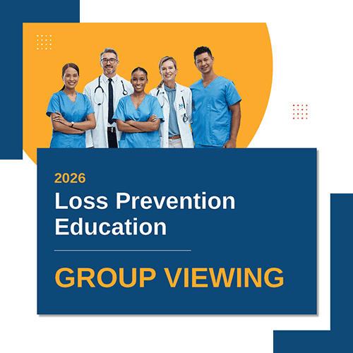 physicians in a group viewing
