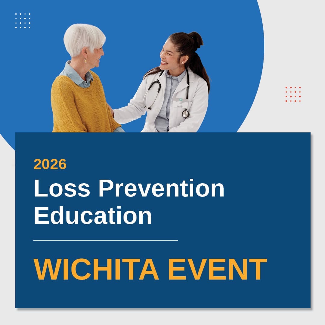 loss prevention graphic with physician and patient
