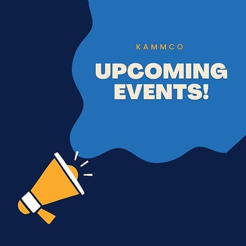KAMMCO Upcoming Events